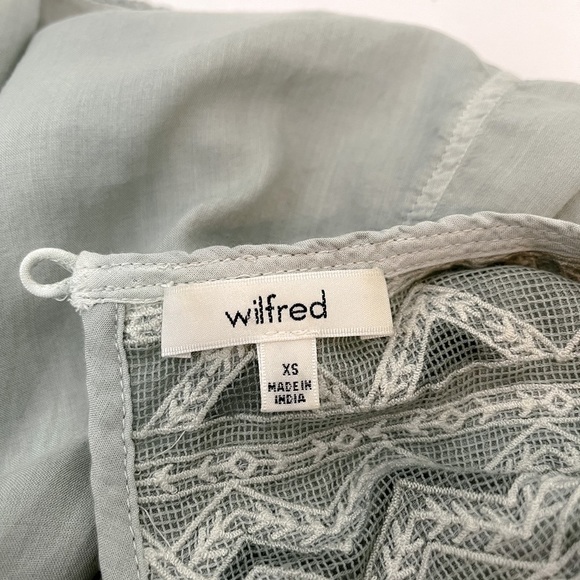 ✨HOST PICK✨ Wilfred Aritzia Mint Green Allier Modal Dress Size XS - Picture 10 of 11